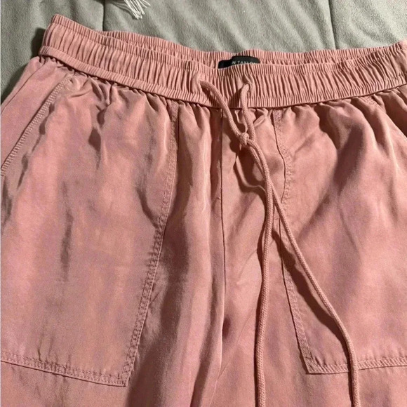 Ann Taylor loft women’s elastic waist casual pants blush pink size M - Picture 4 of 7